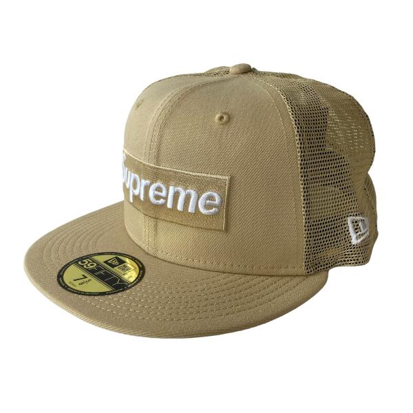 Supreme メッシュキャップ ネイビー ゴールド kindal_8003001405258