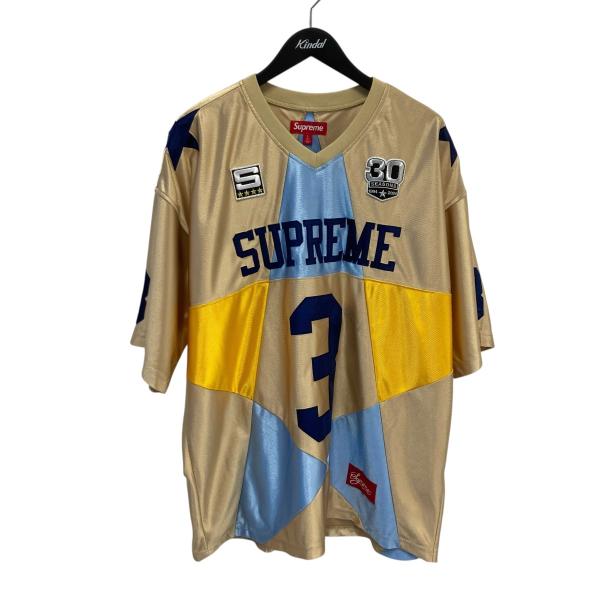 supreme アメフトシャツ size S Supreme 【値下げ】supreme Star Football Jersey Tシャツ
