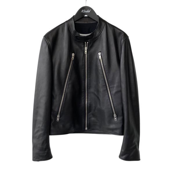 メゾンマルジェラ 八の字 ライダース レザージャケット 48 美品 サイズ48 Maison Margiela マルジェラ 八の字ライダース - メルカリ