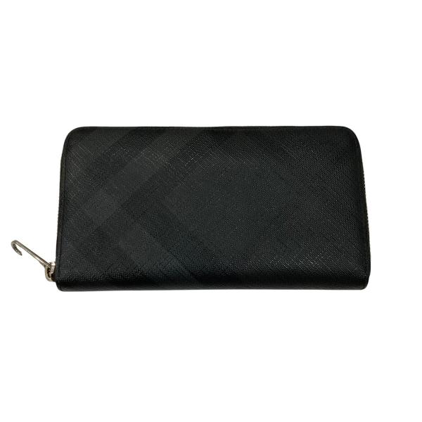 BURBERRY バーバリー シャドーチェック スモークドチェック長財布美品 BURBERRY バーバリー 長財布 レディース チェック ベージュ 8070598