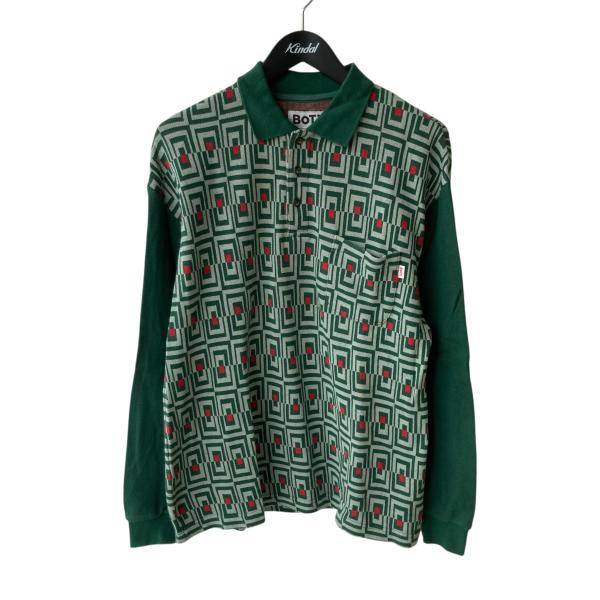 BoTT (ボット) 21AW Door Jacquard L/S Polo ボット BoTT 21AW Door Jacquard L／S Polo 長袖ポロシャツ 213BOTT08