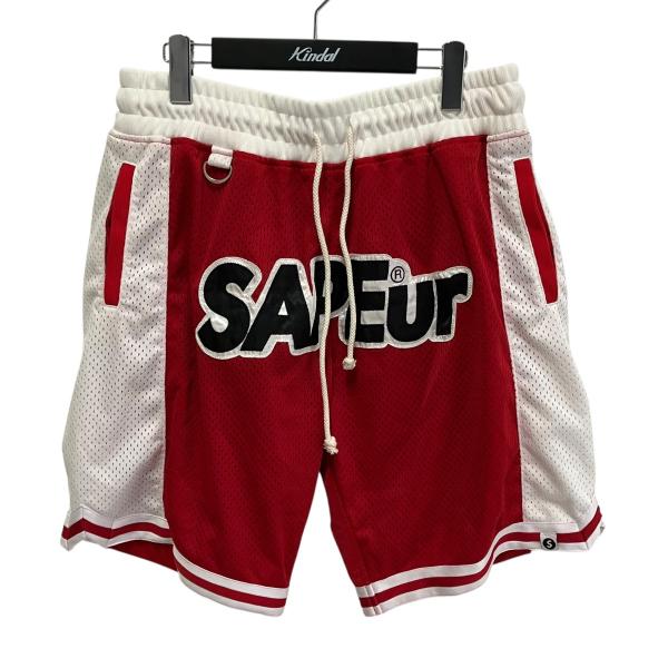 SAPEur ハーフパンツ XXL 新品 サプール SAPEur Basket Shorts ハーフパンツ レッド サイズ：XL