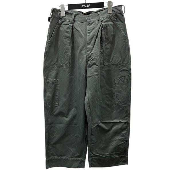 ザリアルマッコイズ Trousers, Cotton Khaki 新品未使用 リアルマッコイズ THE REAL McCOY'S ベイカーパンツ UTILITY TROUSERS
