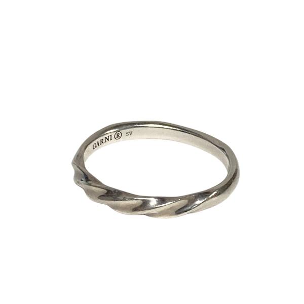 GARNI（ガルニ） GARNI Half Twist Ring リング シルバー サイズ：17号