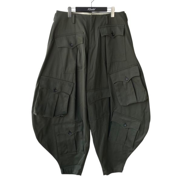 新品　25aw コムデギャルソン オムプリュス ジップパンツ　S COMME des GARCONS HOMME PLUS コムデギャルソンオムプリュス 2019AW