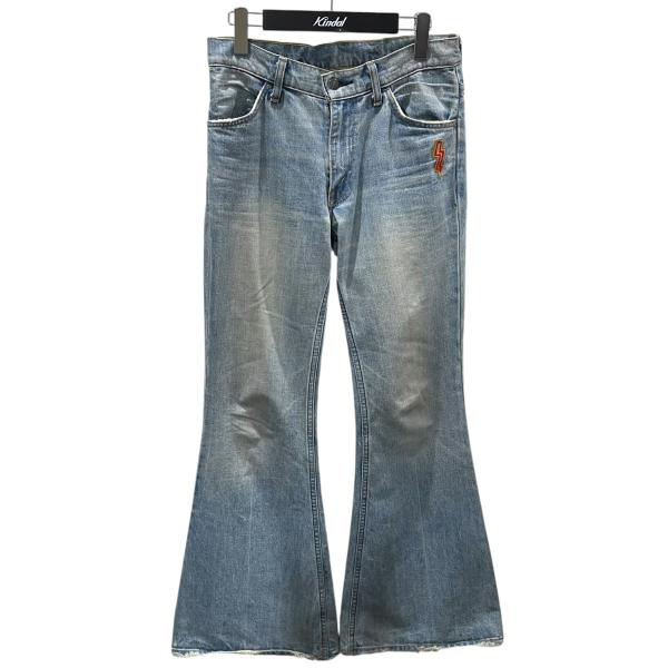 Levi's（リーバイス） LEVI'S パッチカスタム ベルボトムデニムパンツ