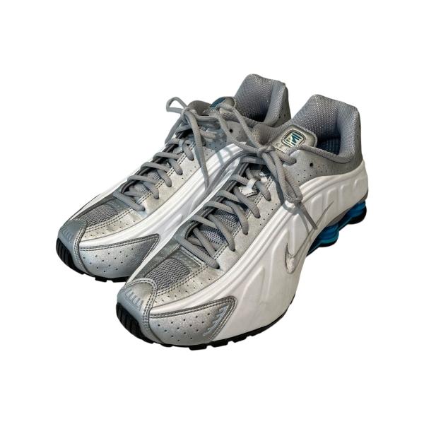 ナイキ NIKE Shox TL Metallic Silver／White／Blue Lagoon／Blue Lagoon スニーカー hq1988