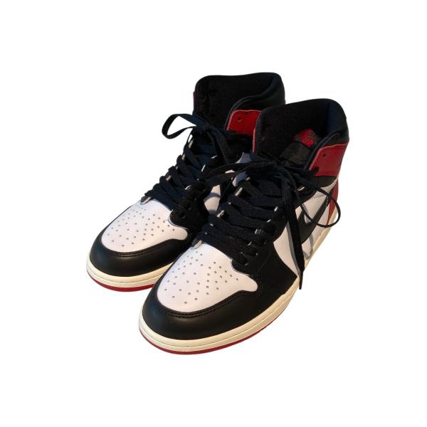 ナイキ NIKE Air Jordan 1 Retro High OG Black Toe Reimagined ハイカットスニーカー DZ5485-