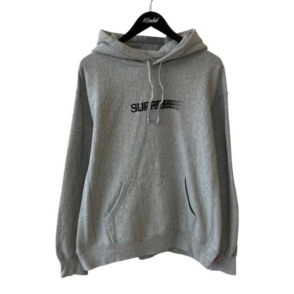 Supreme モーションロゴグレー パーカー L Supreme（シュプリーム） Supreme Motion Logo Hooded Sweatshirt