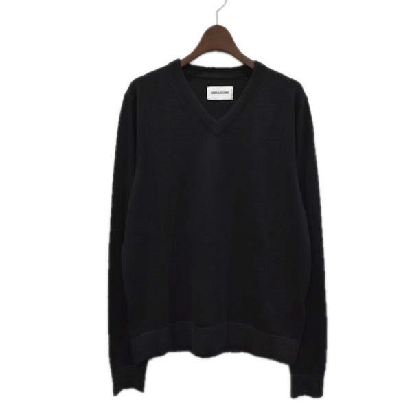11月日値下 Zadig Voltaire Vネックニットセーター ブラック サイズ L 堀江店 ブランド古着カインドオル 通販 Yahoo ショッピング