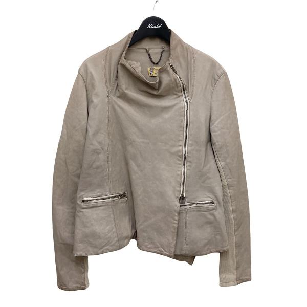 Sissi L Appartement別注 レザージャケット ベージュ サイズ M 堅田店 2213 75exbqdjmq レディースファッション Bakebrothers Pe