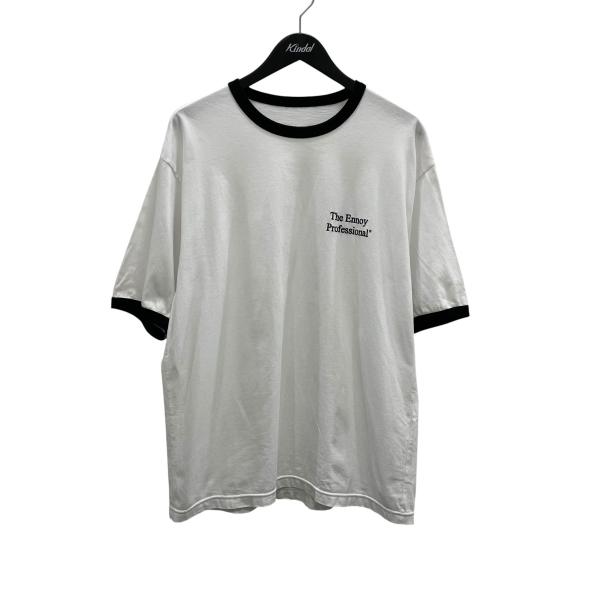 トップス ennoy エンノイ ENNOY リンガーTシャツ SS20BRENCT041AM ホワイト サイズ：L