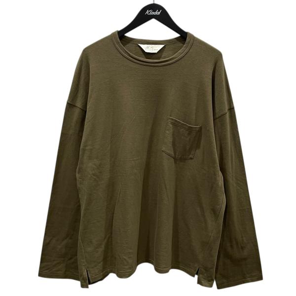 アンセルム ANCELLM 長袖カットソー C／R OVER CREWNECK LS T-SHIRT