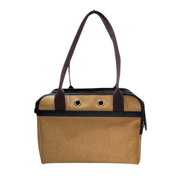 お値下げ中！！美品　HERMES　ドッグキャリーバッグ HERMES（エルメス） 【値下げ】HERMES ドッグキャリー ベージュ