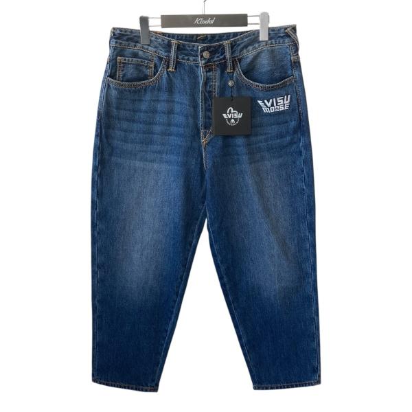 エヴィス EVISU 25AW X MOOSE KNUCKLES 浮世絵 ジーンズ デニムパンツ