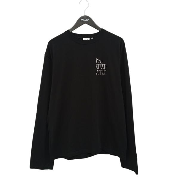 Mrs. GREEN APPLE 長袖Tシャツ 黒 L ミセス・グリーン・アップル Mrs． GREEN APPLE 長袖Tシャツ ブラック