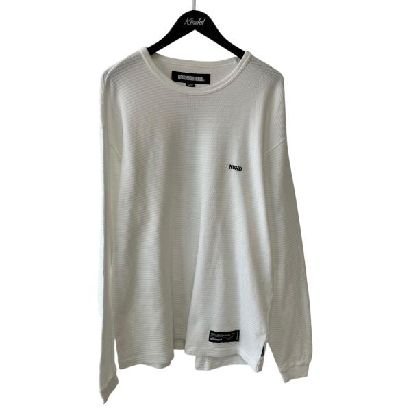 NEIGHBORHOOD 長袖カットソー XL NEIGHBORHOOD（ネイバーフッド） 長袖Tシャツ 252FPNH-CSM12 ホワイト