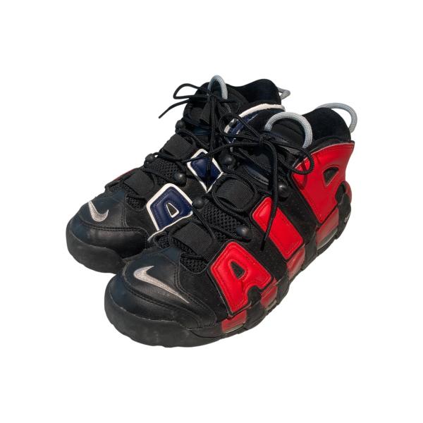 【値下げ】NIKE Air More Uptempo ’96 Black and University Red ハイカットスニーカー DJ4400-0