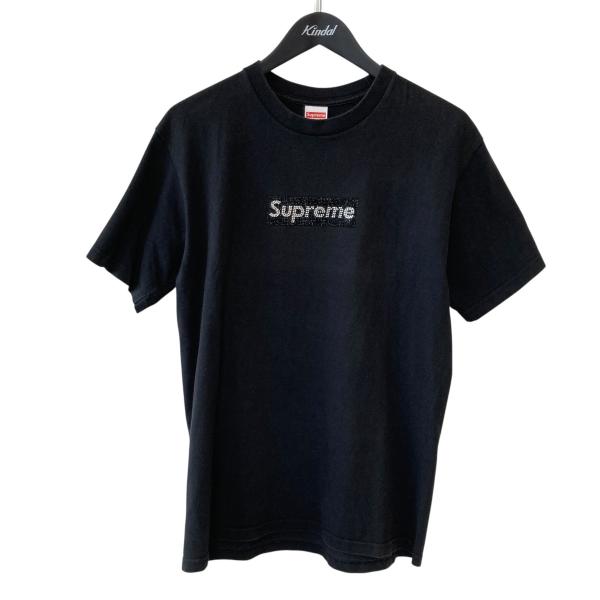 トップス Swarovski Box Logo Tee Supreme M Supreme（シュプリーム） Supreme SWAROVSKI BOX LOGO Tシャツ
