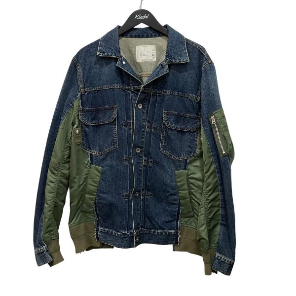 sacai（サカイ） デニムジャケット SCM053 ブルー サイズ：3
