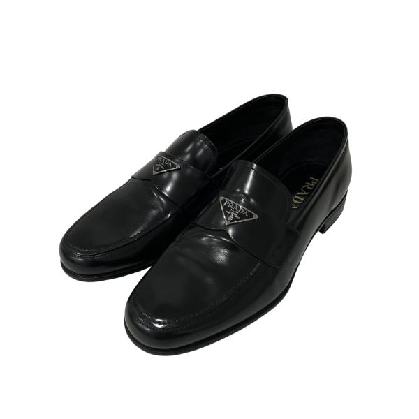 PRADA（プラダ） ローファー 2DB180 ブラック サイズ：8 1/2
