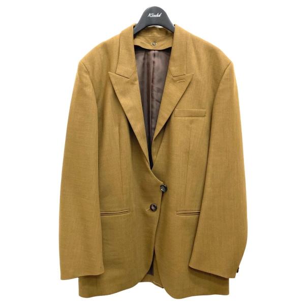 カーキ×インディゴ IRENE 21AW Attached Coller Jacket | pzn-biegi