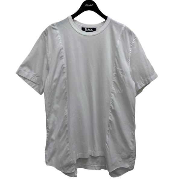 COMME des GARCONS - 21SS コムデギャルソン 切替 立体 バルーン Tシャツ M コムデギャルソンシャツCOMME des GARCONS SHIRT コットン