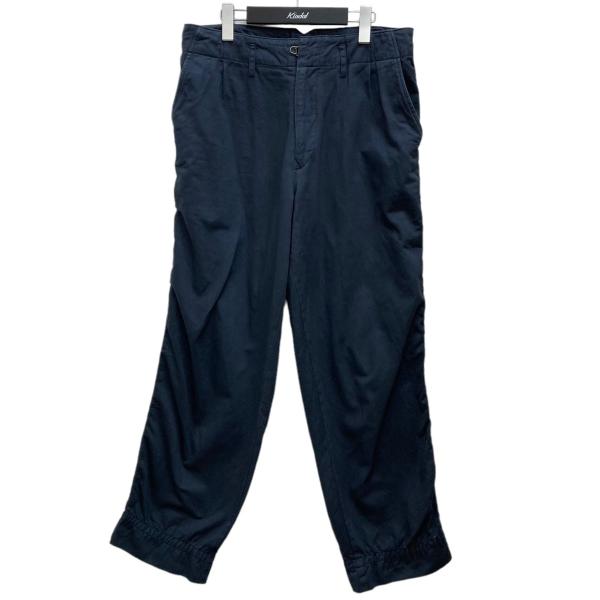 値下げ】kolor／BEACON 22AW チノクロスパンツ 22WBM-P06135 ネイビー