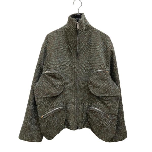 値下げ】CORNERSTONE 23AW CASUAL JACKET ジップアップニット