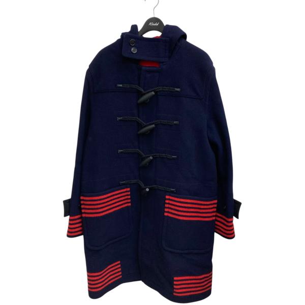 BURBERRY ネイビー　ダッフルコート BURBERRY 【値下げ】BURBERRY ダッフルコート 8047764 ネイビー×レッド