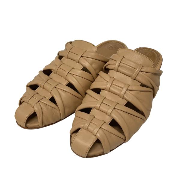 The Row フラットサンダル THE ROW 【値下げ】THE CAPRI フラットサンダル F1027 ベージュ