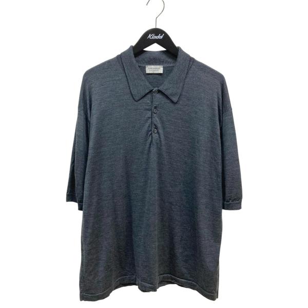 JOHN SMEDLEY ジョンスメドレー ニットポロシャツ 45550 グレー