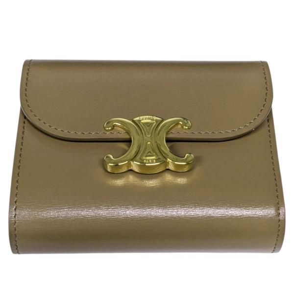 CELINE セリーヌ スモール フラップウォレット トリオンフ 3つ折り財布