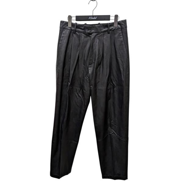 stein / ボトム/L/フェイクレザー/BLK/st.231// シュタイン stein FAKE LEATHER TROUSERS レザーパンツ ST．231(B