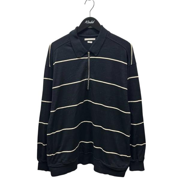 BLURHMS（ブラームス） blurhms C NAPP Border Collared Harf-zip