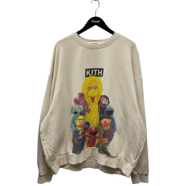 KITH（キス） ×SESAME STREET スウェット ベージュ サイズ：XXL 