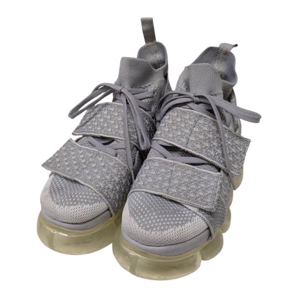 grounds ストラップ付き厚底スニーカー グレー grounds（グラウンズ） grounds High Shoes Beltcross スニーカー