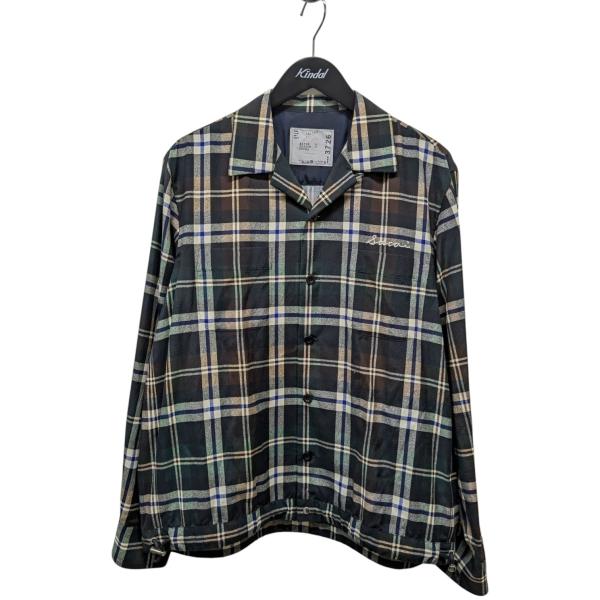 sacai（サカイ） 【値下げ】sacai 25SS Plaid Print Shirt 長袖シャツ