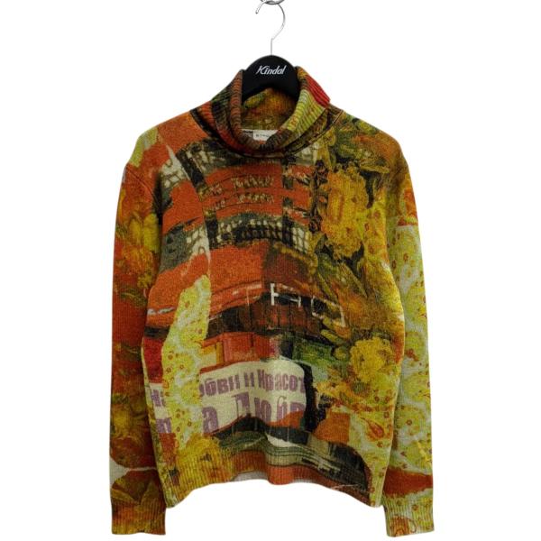 エトロ　44 タートル　柄　ニット ETRO（エトロ） タートルネックニット 192-1M569-9658 マルチカラー