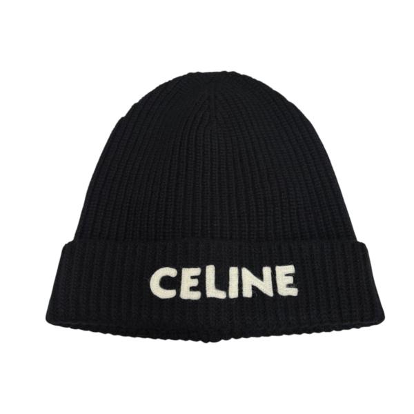 CELINE（セリーヌ） ニット帽 2A25R535Q ブラック サイズ：TU