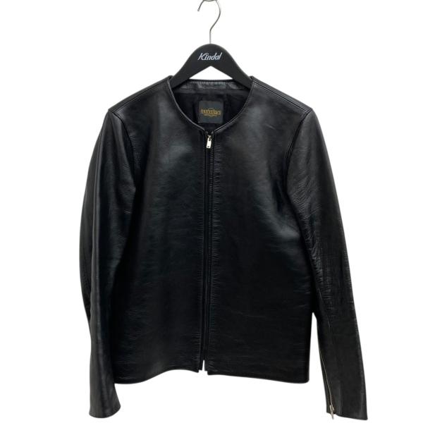 ファインクリーク FINECREEK＆CO Bud レザージャケット ブラック