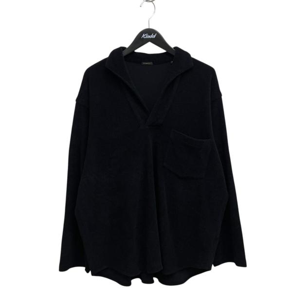 COMOLI（コモリ） パイル スキッパーシャツ 長袖カットソー B01-05039