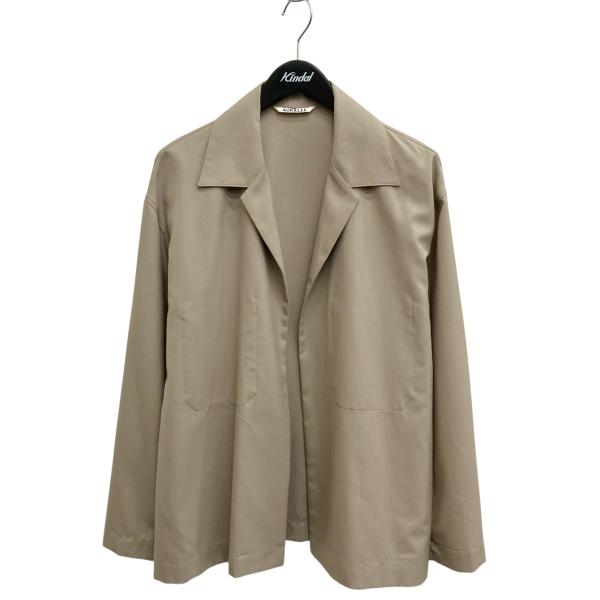 AURALEE（オーラリー） AURALEE WOOL SILK TROPICAL SHIRTS JACKET