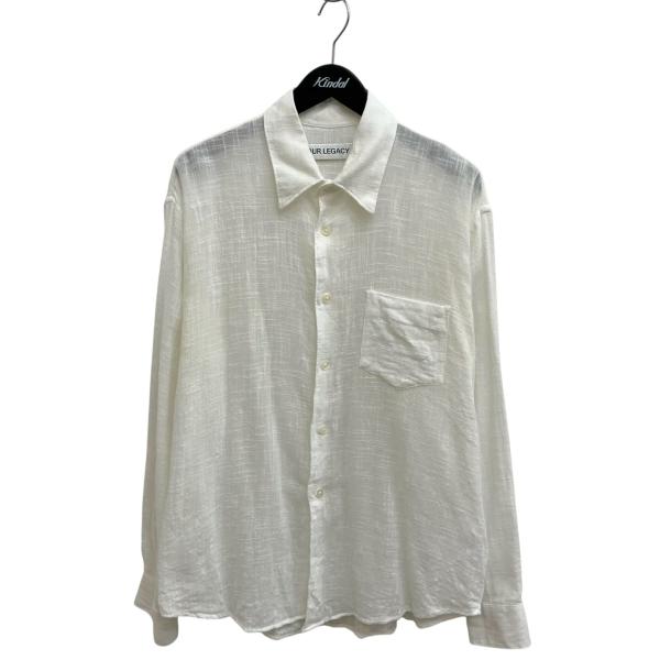 【美品】OUR LEGACY 2015SS SHIRTING 長袖シャツ 白 Ｍ Our Legacy（アワーレガシー） 長袖シャツ M2222CW ホワイト サイズ