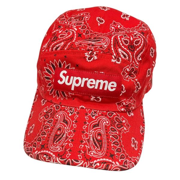Supreme（シュプリーム） Supreme BANDANA CAMP CAP ペイズリー