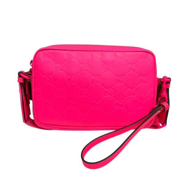 GUCCI（グッチ） GUCCI GGラバーエフェクト 2way クラッチ ショルダー
