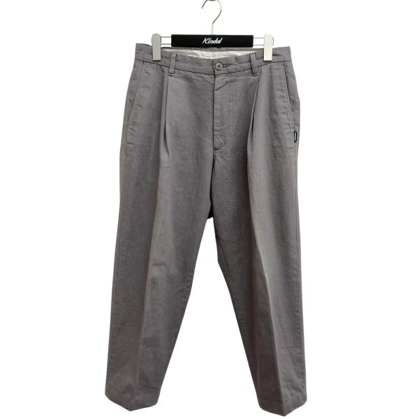 ネイバーフッド 22CG1 チノワークパンツ 日本製 グレー L NEIGHBORHOOD（ネイバーフッド） パンツ 232SPNH-PTM01 グレー サイズ