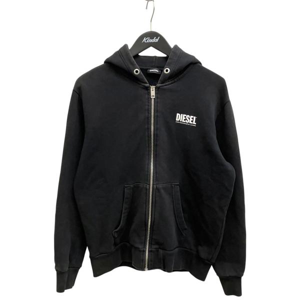 DIESEL ジップパーカー XS DIESEL（ディーゼル） ジップパーカー 00J4YP ブラック サイズ：14