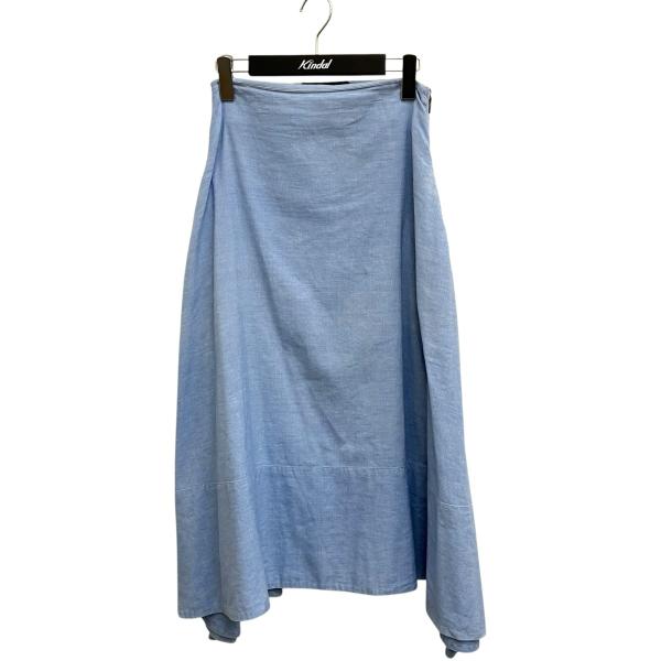 ★美品★マディソンブルー MADISON BLUE ロングスカートS ベージュ MADISON BLUE（マディソンブルー） ロングスカート MB181-6032 スカイ