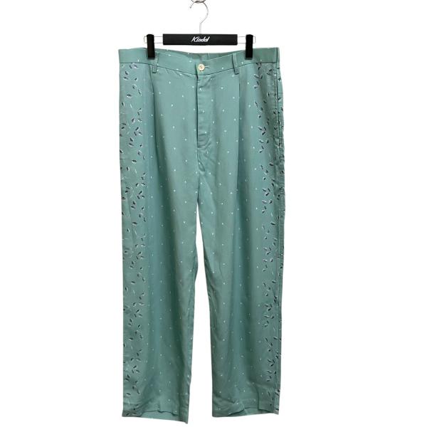 セブンバイセブン SEVEN BY SEVEN 23SS WIDE TROUSERS パンツ 800-3140043 ミントグリーン サイズ：L